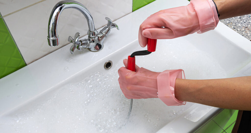 Bathroom Sink Clogged